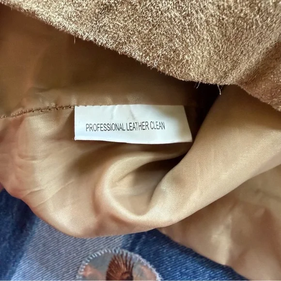 wrangler suede embroidered floral corset tank top - Picture 7 of 11